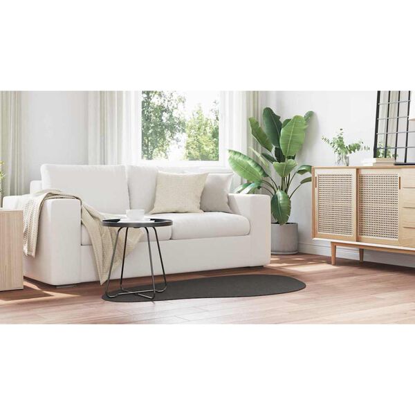 vidaXL Koberec HUARTE Antracit 80 x 150 cm Polyester