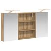 vidaXL Set kabinetov do k&uacute;peľne 3 ks 100 x 10,5 x 50 cm