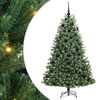 vidaXL Umel&yacute; Skl&aacute;pac&iacute; Vianočn&yacute; Stromček Zelen&aacute; 180 cm PVC a kov