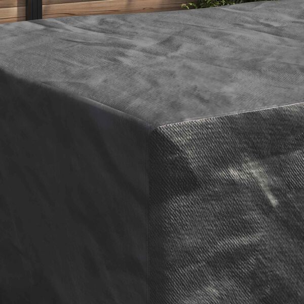 vidaXL Obal na n&aacute;bytok Jednofarebn&yacute; Čierna 240 x 160 x 100 cm 210D