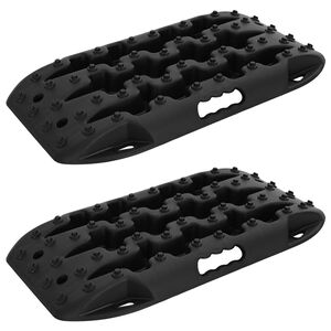 vidaXL Z&aacute;chrann&aacute; doska 2 ks Čierna 57,5x30,5x5,5 cm Reinforced Nylon