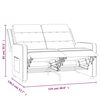 vidaXL 2-miestne skl&aacute;pacie mas&aacute;žne kreslo, sivohned&eacute;, l&aacute;tka