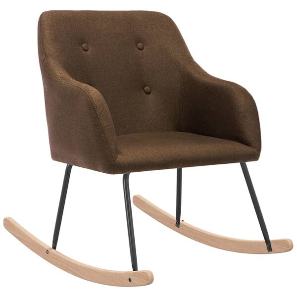 vidaXL Hojdacie kreslo hned&eacute; l&aacute;tkov&eacute;