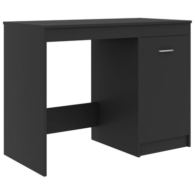 vidaXL Písací stôl sivý 140x50x76 cm drevotrieska