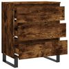 vidaXL Komoda dymov&yacute; dub 60x35x70 cm spracovan&eacute; drevo