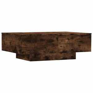 vidaXL Konferenčn&yacute; stol&iacute;k dymov&yacute; dub 90x60x31 cm spracovan&eacute; drevo
