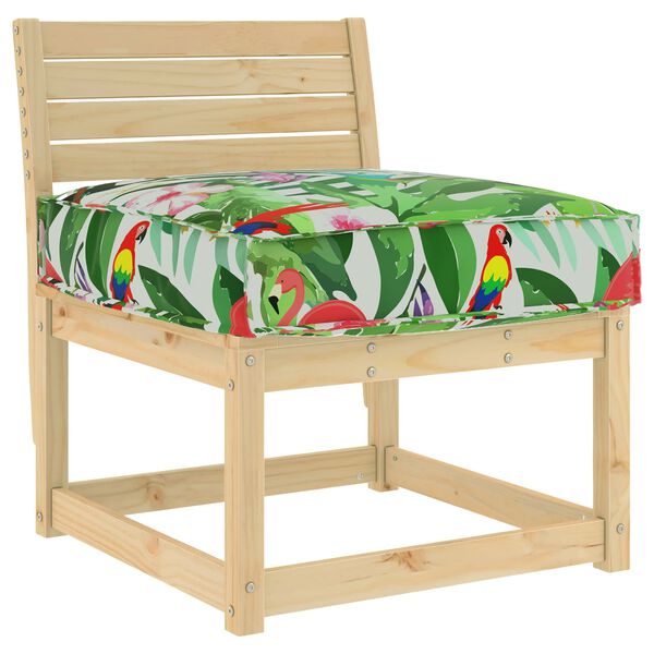 vidaXL Vank&uacute;&scaron; na paletov&eacute; sedadlo Viacfarebn&yacute; 60 x 60 x 12 cm