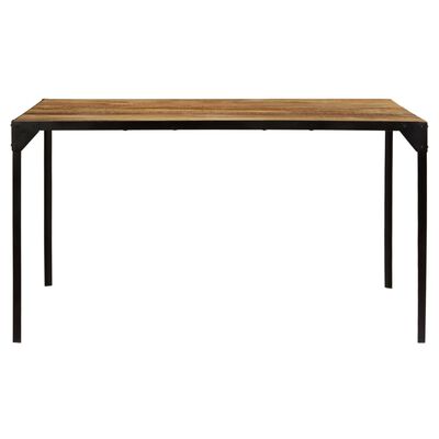 vidaXL Jedálenský stôl 140x140x76 cm, mangový masív