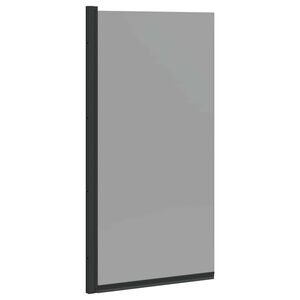 Sprchov&aacute; clona do k&uacute;peľne Čierna 68 x 130 cm Tvrden&eacute; sklo