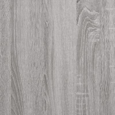 vidaXL Nástenný nočný stolík sivý dub sonoma 50x30x47 cm