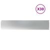vidaXL Obruby tr&aacute;vnika 30 ks 20x103 cm Oceľ pozink