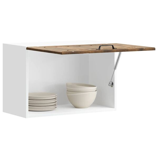 vidaXL Kuchynsk&aacute; n&aacute;stenn&aacute; skrinka Lucca, tmav&yacute; dub, kompozitn&eacute; drevo