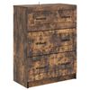 vidaXL Z&aacute;suvkov&yacute; kabinet Dymov&yacute; dub 66 x 34,5 x 87 cm Kompozitn&eacute; drevo