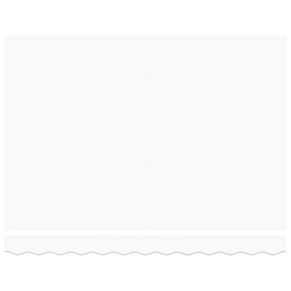 vidaXL Zatemniteľn&aacute; mark&iacute;za Biela 350 x 250 cm Textil a kov