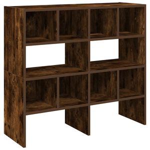 vidaXL Stojany na top&aacute;nky 2 ks stohovateľn&eacute; tmav&yacute; dub 89,5x30x40 cm
