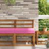 vidaXL Vank&uacute;&scaron; na vonkaj&scaron;iu pohovku Ružov&aacute; 60 x 60 x 8 cm Polyester