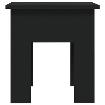 vidaXL Konferenčný stolík čierny 40x40x42 cm drevotrieska
