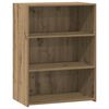 vidaXL Serv&iacute;rovacia skriňa Dub artisan 70 x 41 x 93 cm