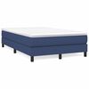 vidaXL Boxspring posteľ s matracom modr&aacute; 120x190 cm l&aacute;tka