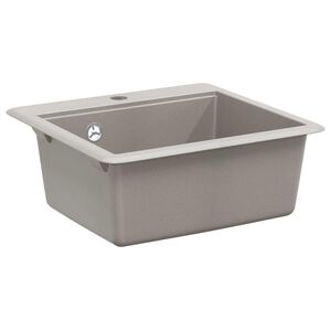 vidaXL Drez 80% Kv&aacute;rc a 20% Živica 470 x 440 mm Siv&aacute;