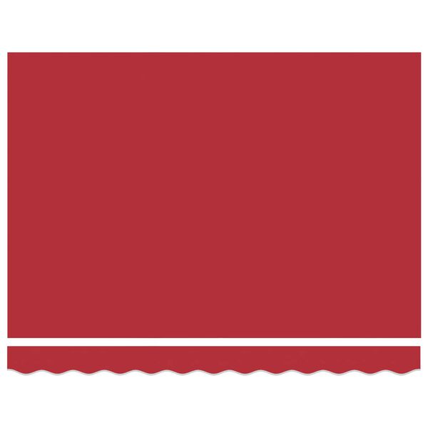 vidaXL Mark&iacute;za Červen&aacute; 350 x 250 x 165 cm Polyester a hlin&iacute;k