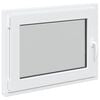 vidaXL Podkrovn&eacute; okno RISOR 80 x 50 cm PVC a sklo Biela