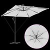 vidaXL Kantileverový banánový parasol Piesková 249 x 249 x 250 cm