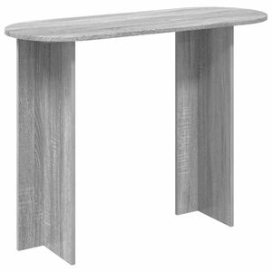 vidaXL Konzolov&yacute; st&ocirc;l Siv&aacute; sonoma 100 x 39,5 x 75 cm Kompozitn&eacute; drevo