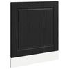 vidaXL Dvierka na um&yacute;vačku PORTO Čierny dub 60 x 1,5 x 57 cm