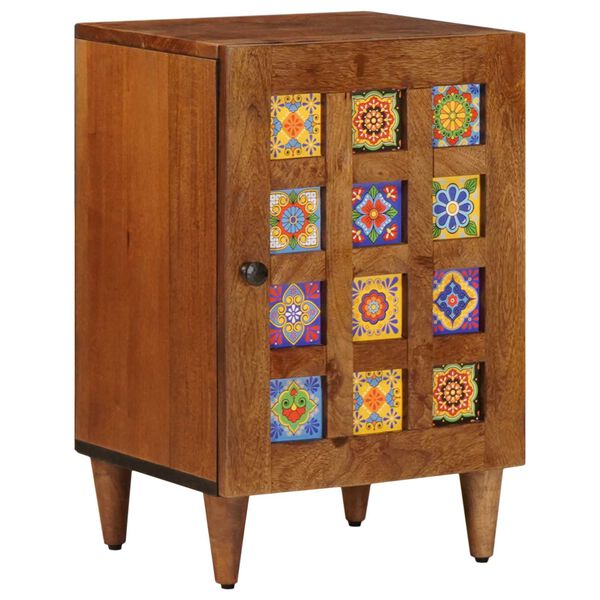 vidaXL K&uacute;peľňov&aacute; skriňa s &uacute;ložiskom s dverami Orech 38 x 33 x 58 cm