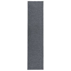 vidaXL Rohož na zachyt&aacute;vanie nečist&ocirc;t 100x450 cm siv&aacute;