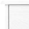 vidaXL Komoda s 2 z&aacute;suvkami biela 78x35x89 cm borovicov&yacute; mas&iacute;v