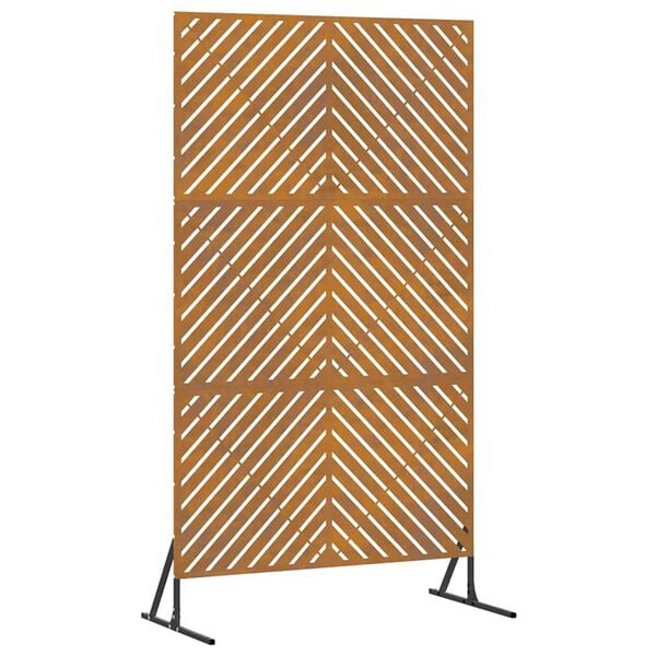 vidaXL Záves na zabezpečenie súkromia Sivá 100 x 50 x 180 cm Oceľ