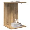 vidaXL Bočn&yacute; st&ocirc;l Remeseln&yacute; dub 45 x 40 x 62,5 cm Kompozitn&eacute; drevo