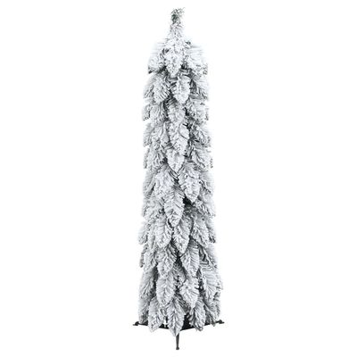 vidaXL Umelý osvetlený vianočný stromček s 30 LED a snehom 60 cm