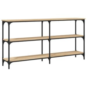 vidaXL Konzolov&yacute; stol&iacute;k dub sonoma 150x29x75 cm kompozitn&eacute; drevo