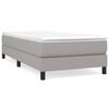 vidaXL Posteľn&yacute; r&aacute;m boxsping s matracom bledosiv&yacute; 90x200 cm l&aacute;tka