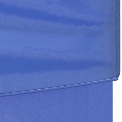 vidaXL Skladací párty stan s bočnicami modrý 2x2 m