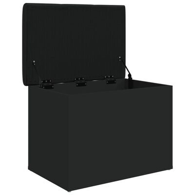 vidaXL Úložná lavička čierna 62x42x45 cm kompozitné drevo