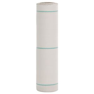 vidaXL Membr&aacute;na proti burine biela 0,5x10 m PP