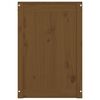 vidaXL Kôš na bielizeň medovohnedý 88,5x44x66 cm masívna borovica