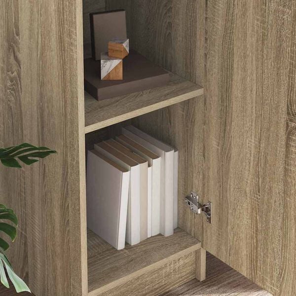 vidaXL Highboard Sonoma dub 35 x 39 x 168 cm