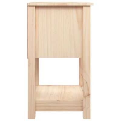 vidaXL Nočné stolíky 2 ks 40x35x61,5 cm masívne borovicové drevo