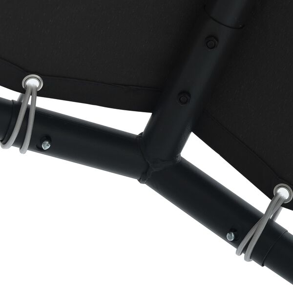 vidaXL Alt&aacute;nok/pr&iacute;stre&scaron;ok/stan/baldach&yacute;n 3x3 m, oceľ, antracitov&yacute;