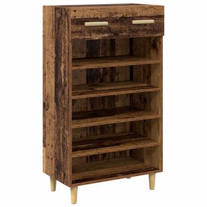 vidaXL Skriňa na top&aacute;nky 60 x 35 x 105 cm Kompozitn&eacute; drevo Star&eacute; drevo