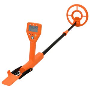 vidaXL Detektor kovov s LCD displejom 2 modely 19 cm cievka Žlt&aacute;