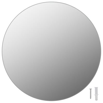 vidaXL Nástenné zrkadlo 40 cm okrúhle sklenené
