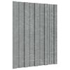 vidaXL Stre&scaron;n&yacute; panel 36 ks Strieborn&aacute; 60 x 45 cm Pozinkovan&aacute; oceľ