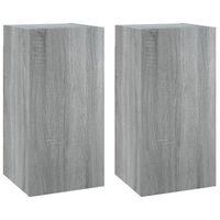 vidaXL TV skrinky 2 ks sivý dub sonoma 30,5x30x60 cm spracované drevo