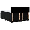vidaXL Posteľn&yacute; r&aacute;m boxspring s matracom čierny 160x200 cm zamat